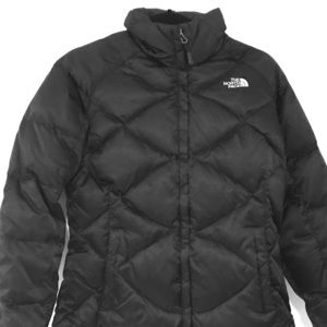 Ladies small black North Face puffer jacket